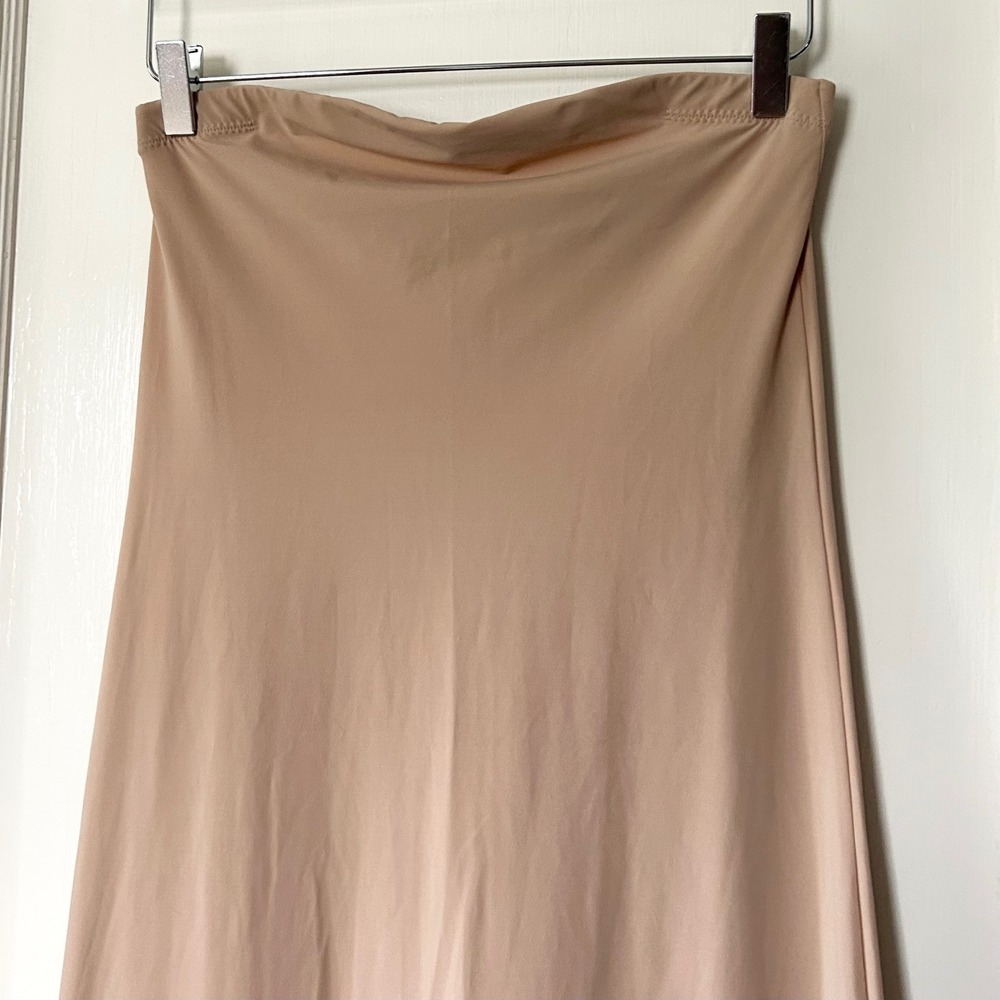 Commando Classic Strapless Maxi Slip Beige Nude Medium Large M/L Neutral Basics - Picture 5 of 8
